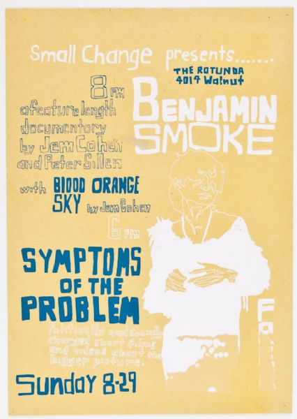 Benjamin Smoke at The Rotunda Original Poster